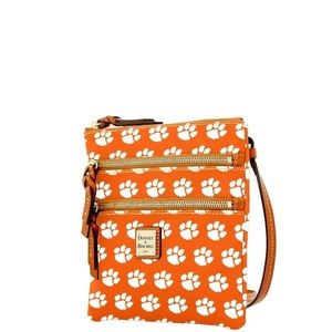 Dooney & Bourke NCAA Clemson Triple Zip Crossbody